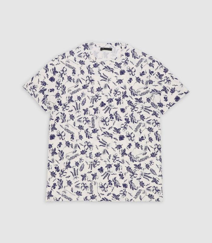 izac T-shirt manches courtes écru GWENOLEOUT