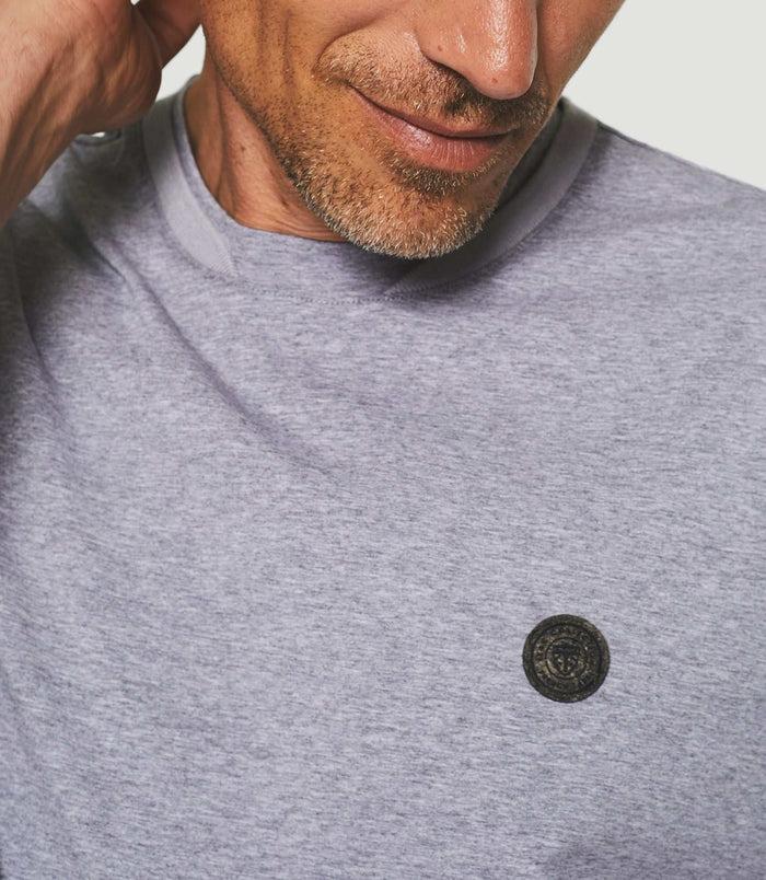 Izac T-shirt Manches Courtes Gris NOUR