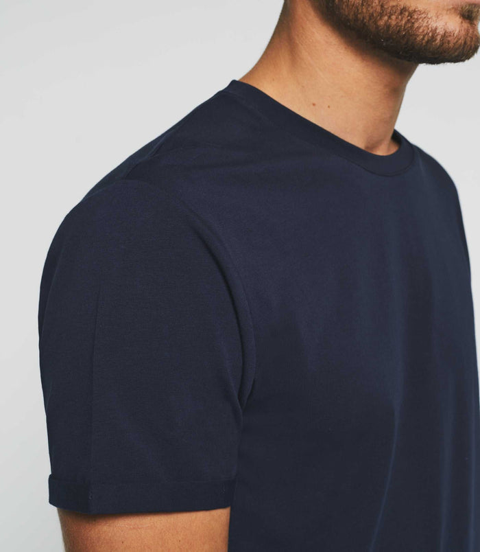 izac T-shirt manches courtes marine "Gino"