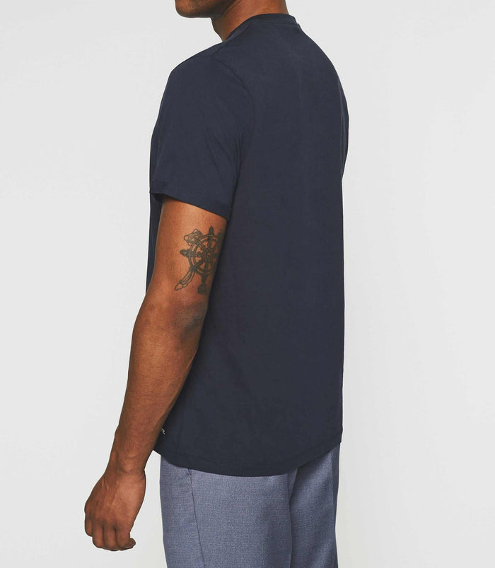 Izac T-shirt Manches Courtes Marine NILLS