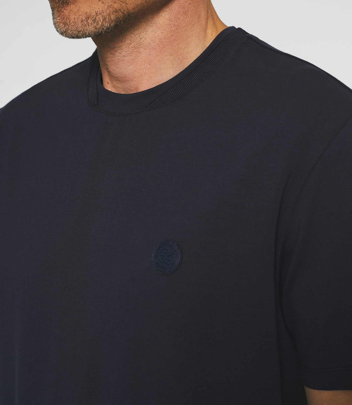 Izac T-shirt Manches Courtes Marine NOUR