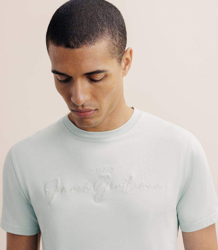 Izac T-shirt Manches Courtes Vert