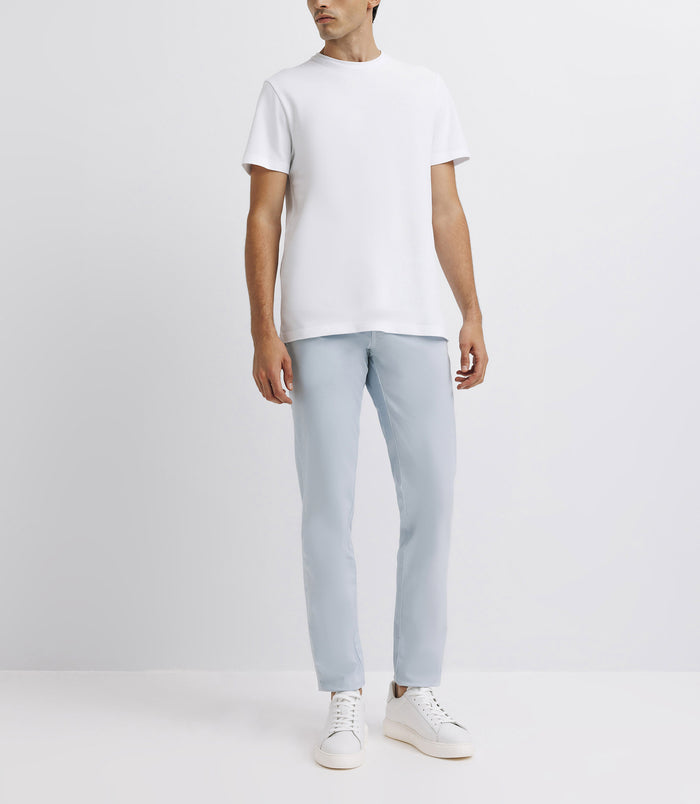 izac T-shirt piqué blanc