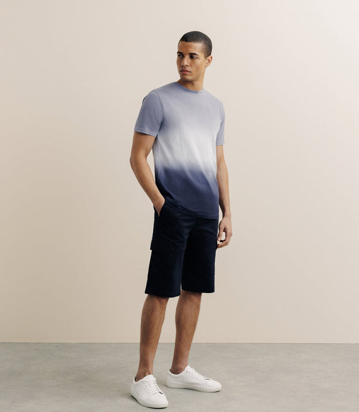 Izac T-shirt Tye & Dye Bleu Ciel