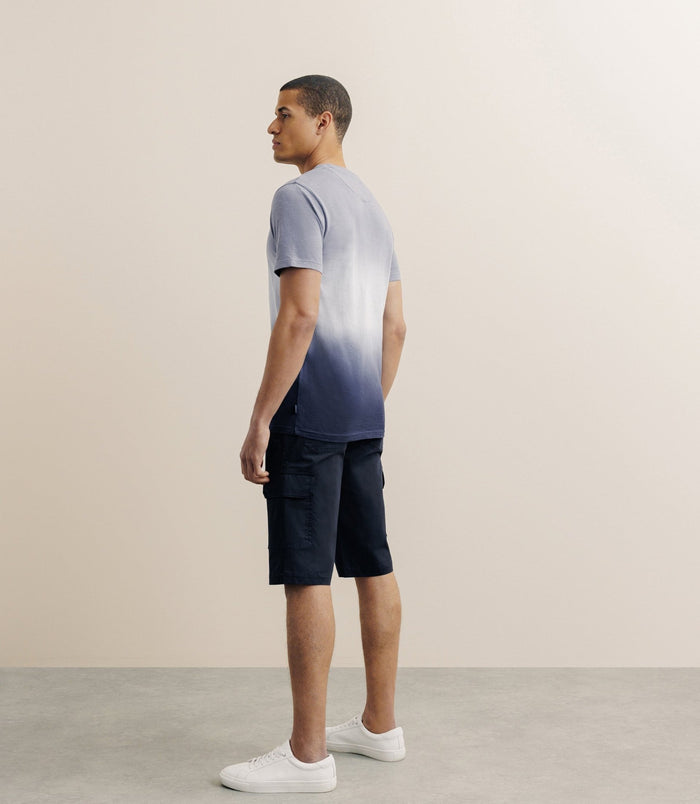 Izac T-shirt Tye & Dye Bleu Ciel