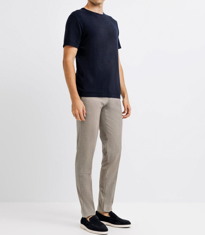 izac T-shirt uni marine