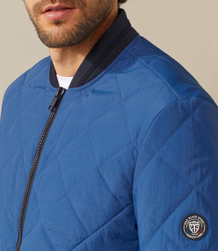 Izac Teddy Matelassé Bleu Roi "Carat"