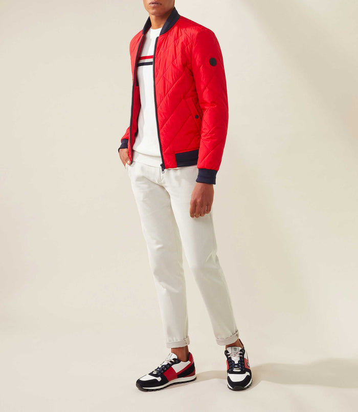 Izac Teddy Matelassé Rouge "Carat"