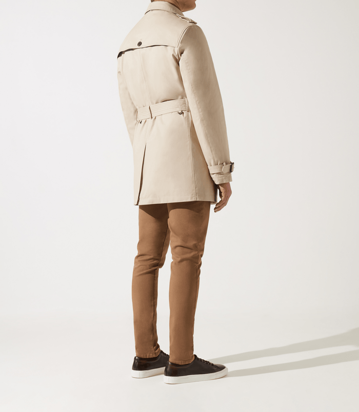 Izac Trench Croisé Beige ISTANBUL
