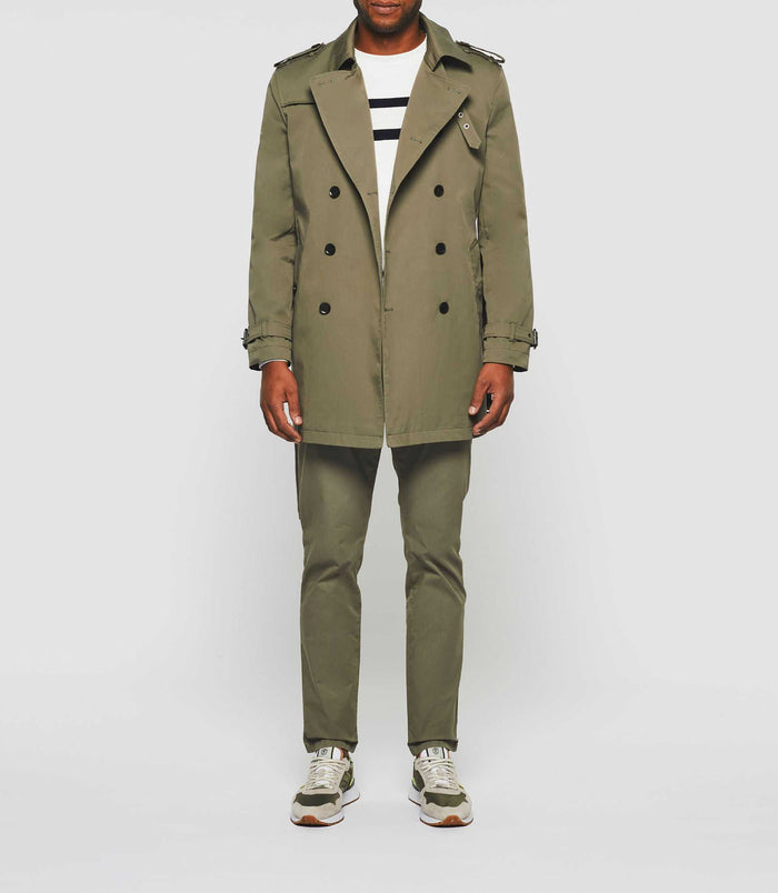 izac Trench croisé kaki "Hamilton"