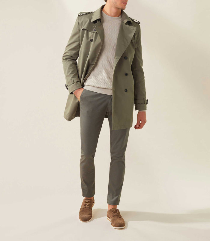 izac Trench croise kaki "Jake"