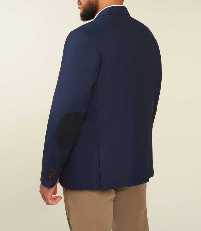 Izac Veste 2 Boutons Poches Plaquées Marine DEVABT