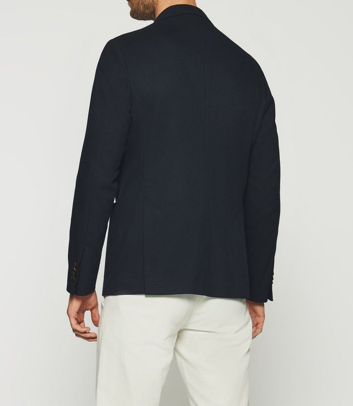 Izac Veste à 2 Boutons Marine ASTI