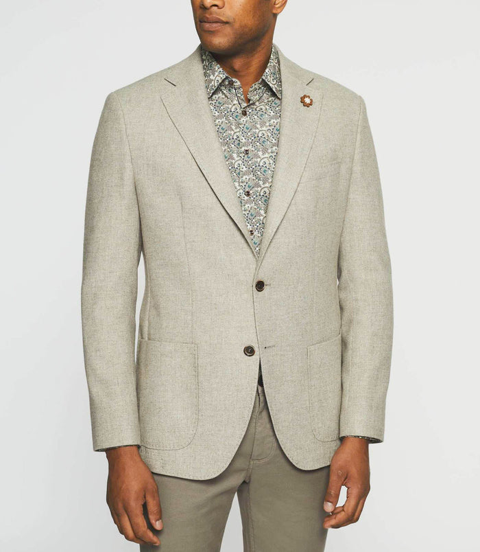 Izac Veste à Deux Boutons Beige DOLCE