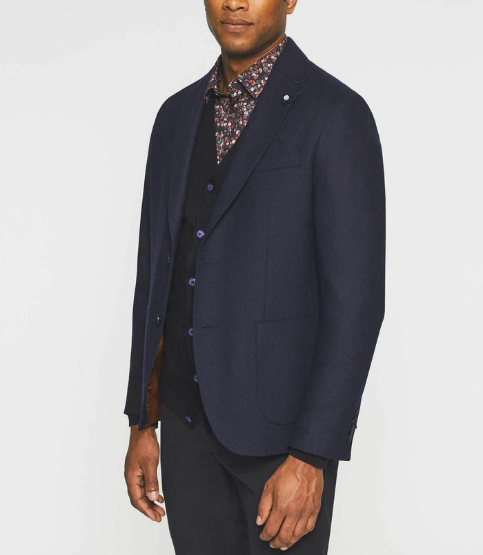 Izac Veste à Deux Boutons Marine DOLCE