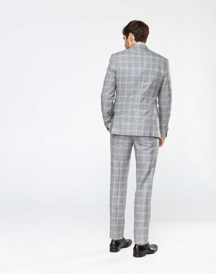 Izac Veste Carreaux-fenêtre Gris