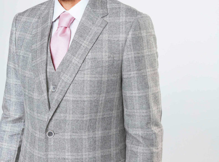 Izac Veste Carreaux-fenêtre Gris