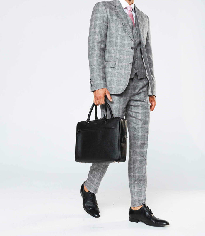 izac Veste carreaux-fenêtre gris