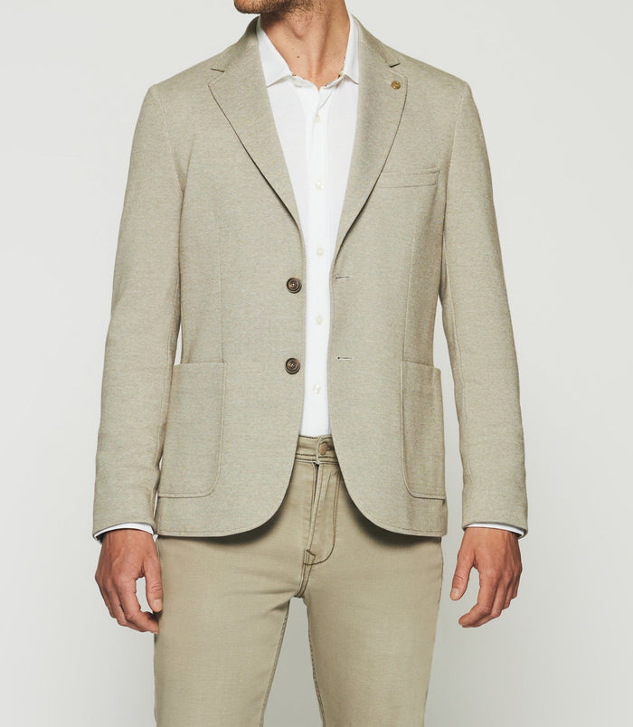 Izac Veste Casual 2 Boutons Beige AERIEN