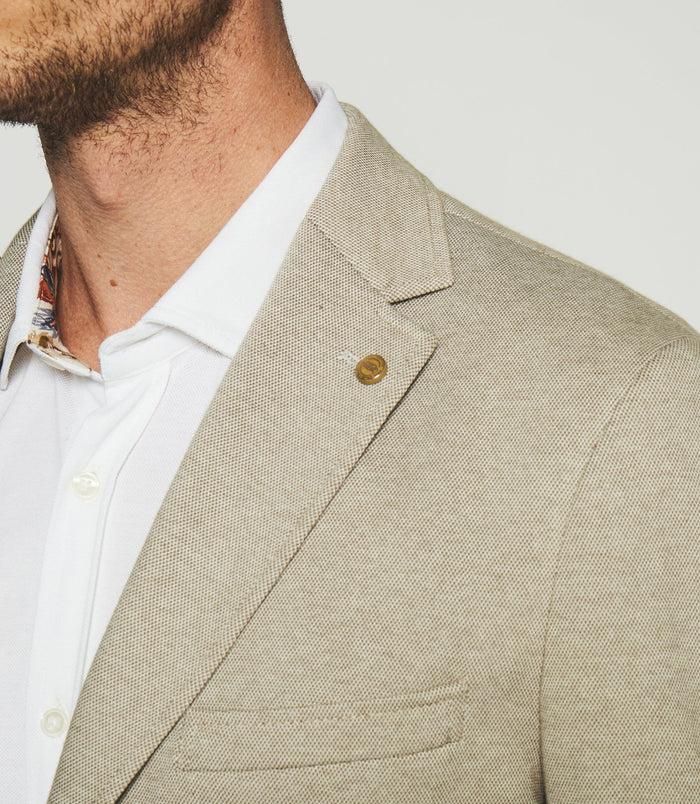 Izac Veste Casual 2 Boutons Beige AERIEN