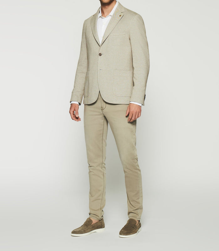 izac Veste casual 2 boutons beige AERIEN