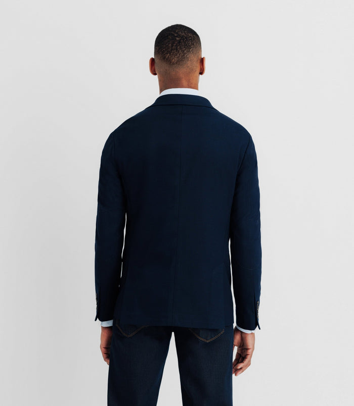 Izac Veste Casual 2 Boutons Marine