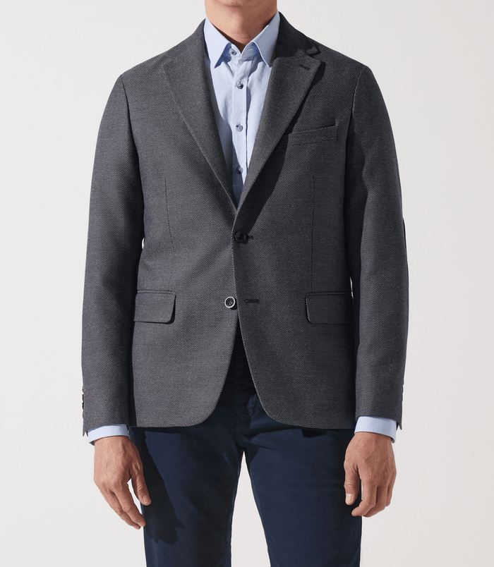 Izac Veste Casual 2 Boutons Marine DEYTON