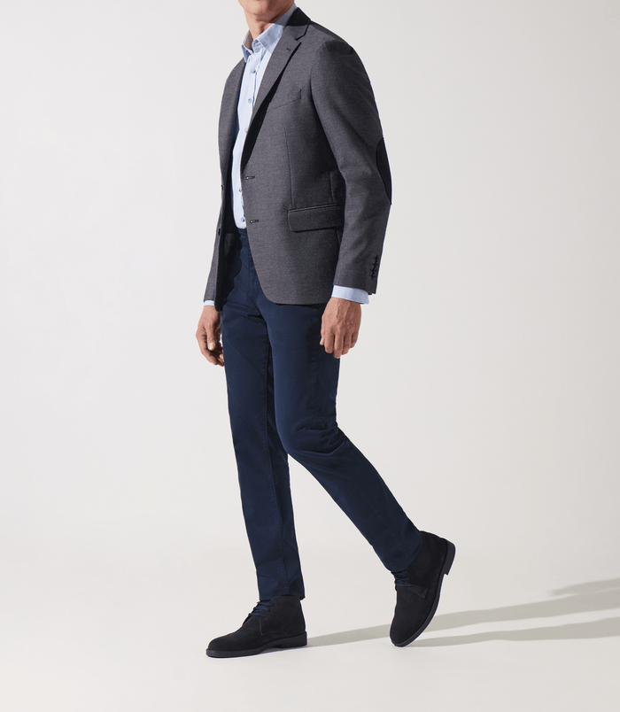 izac Veste casual 2 boutons marine DEYTON