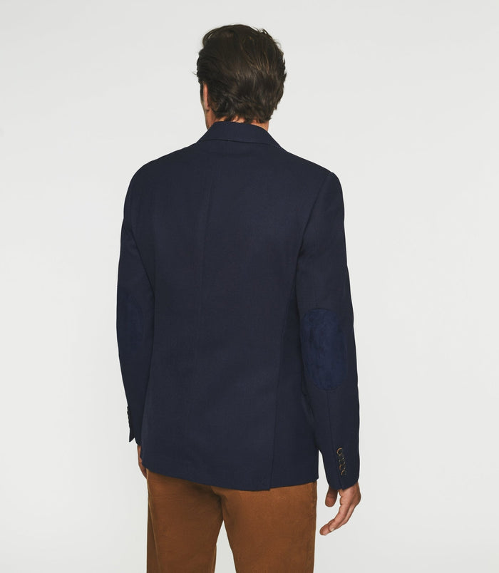 Izac Veste Casual à Deux Boutons Marine DEDICACE