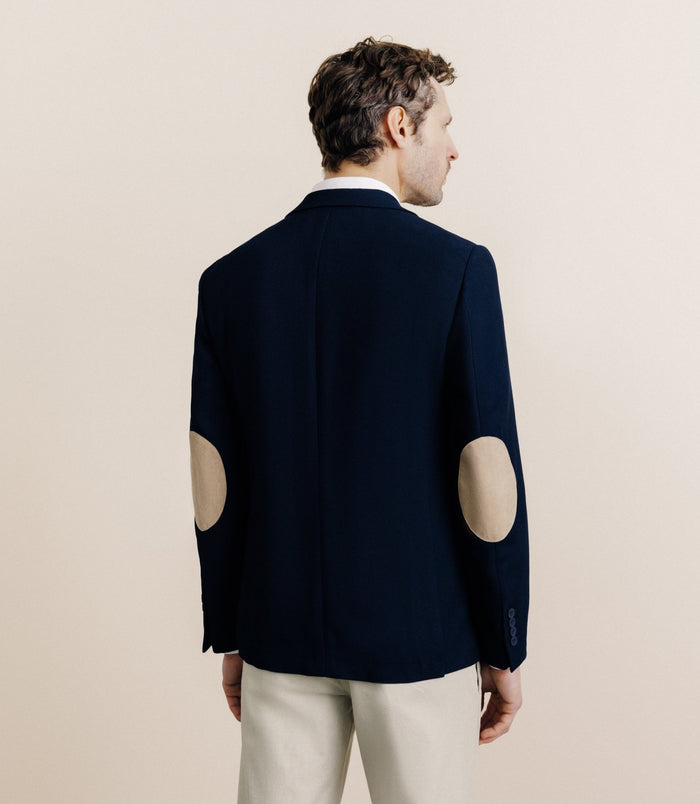 Izac Veste Casual Armurée Marine