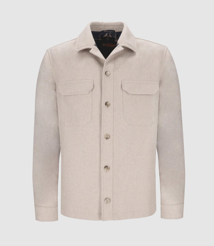 izac Veste casual beige DEREK