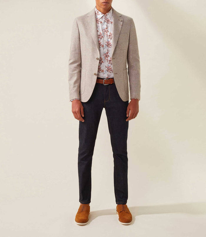 Izac Veste Casual Beige "Elite"