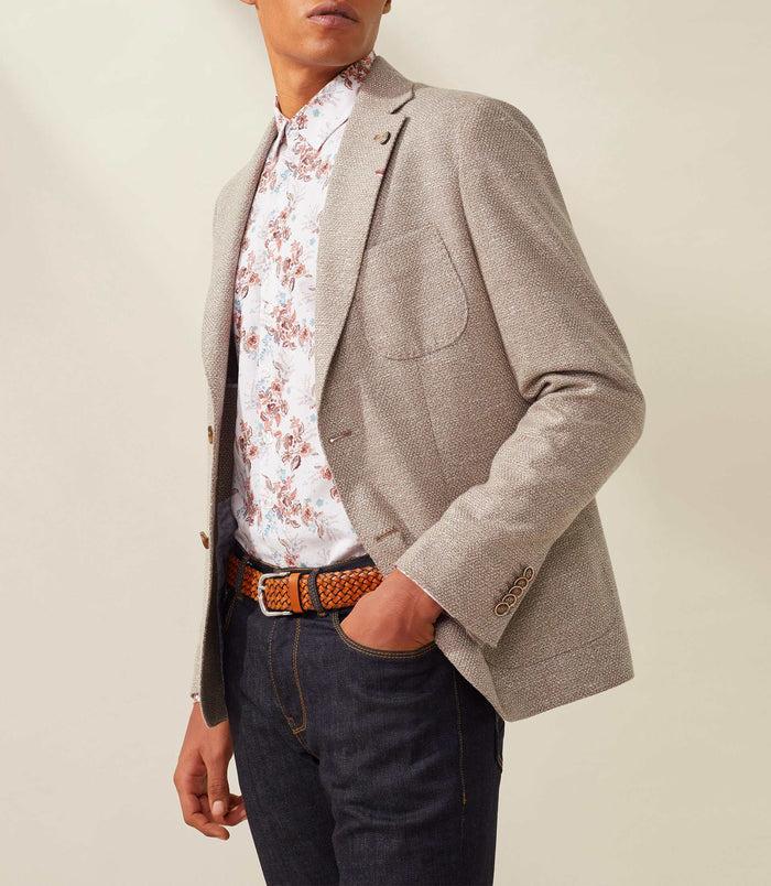 Izac Veste Casual Beige "Elite"