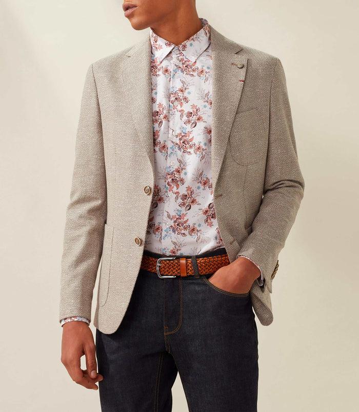 izac Veste casual beige "Elite"