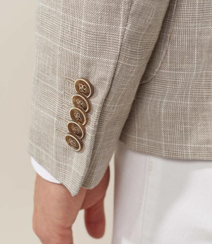 Izac Veste Casual Beige "Etonnant"