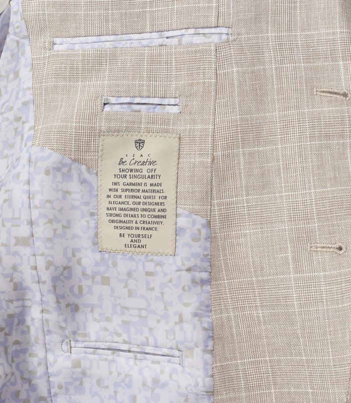 Izac Veste Casual Beige "Etonnant"