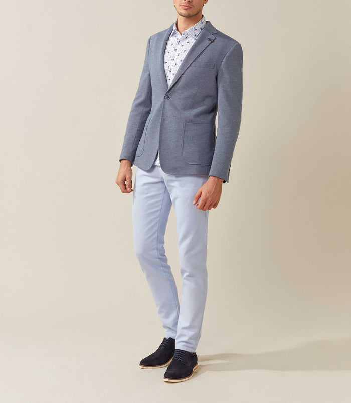 Izac Veste Casual Bleu "Energie"