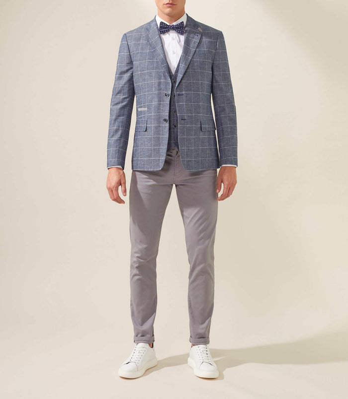 Izac Veste Casual Bleu "Evasion"