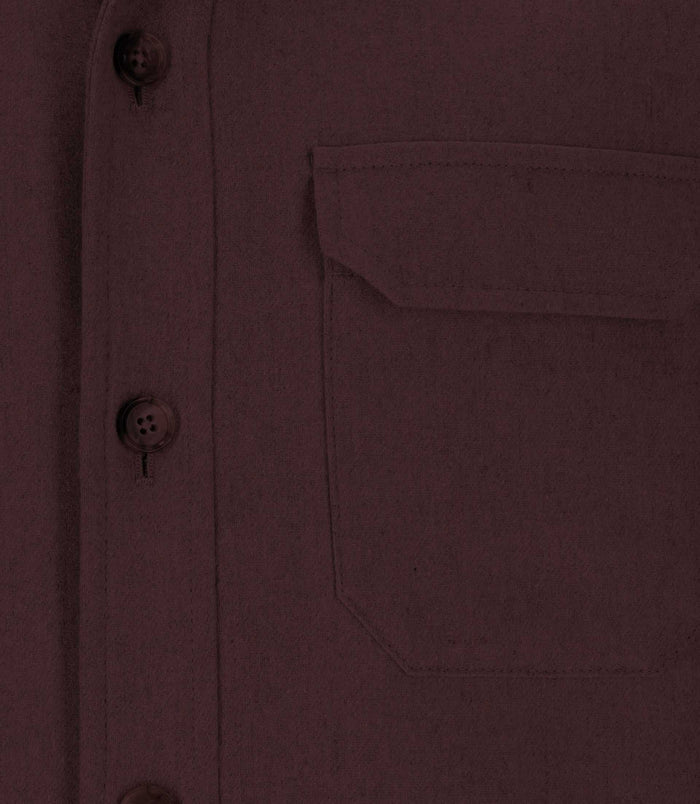 Izac Veste Casual Bordeaux DEREK