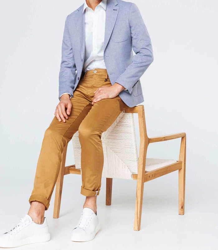 Izac Veste Casual Ciel