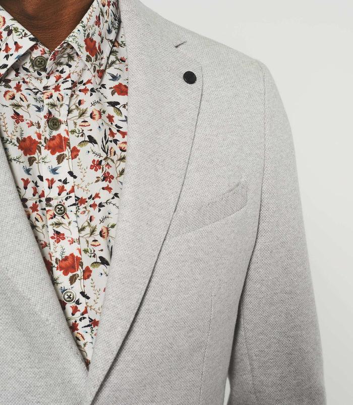 Izac Veste Casual Deux Boutons Gris-clair DRIVE