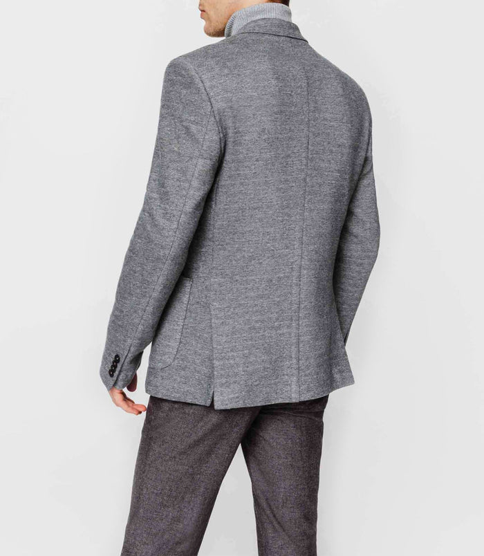 Izac Veste Casual Effet Maille "Louis"