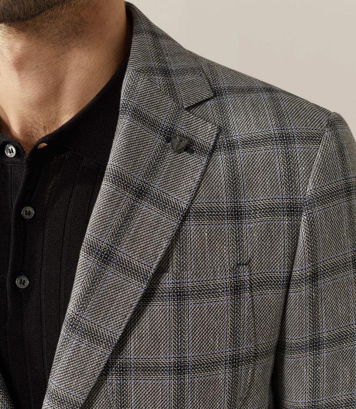 Izac Veste Casual Grise "Manolo"