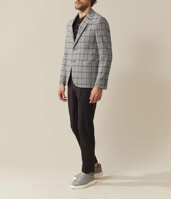 izac Veste casual grise "Manolo"