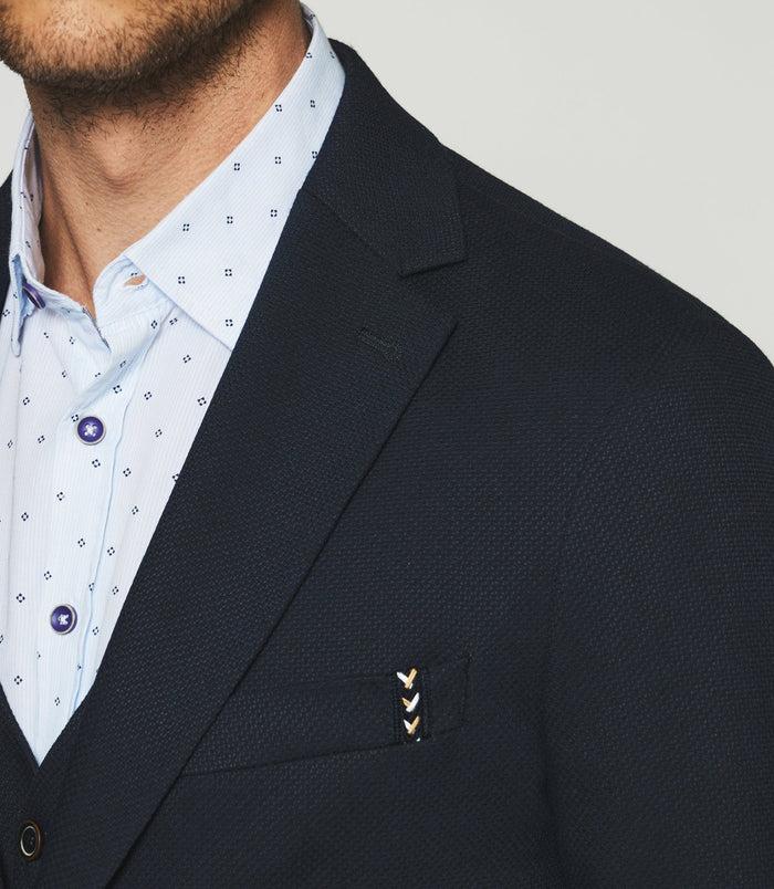 Izac Veste Casual Marine