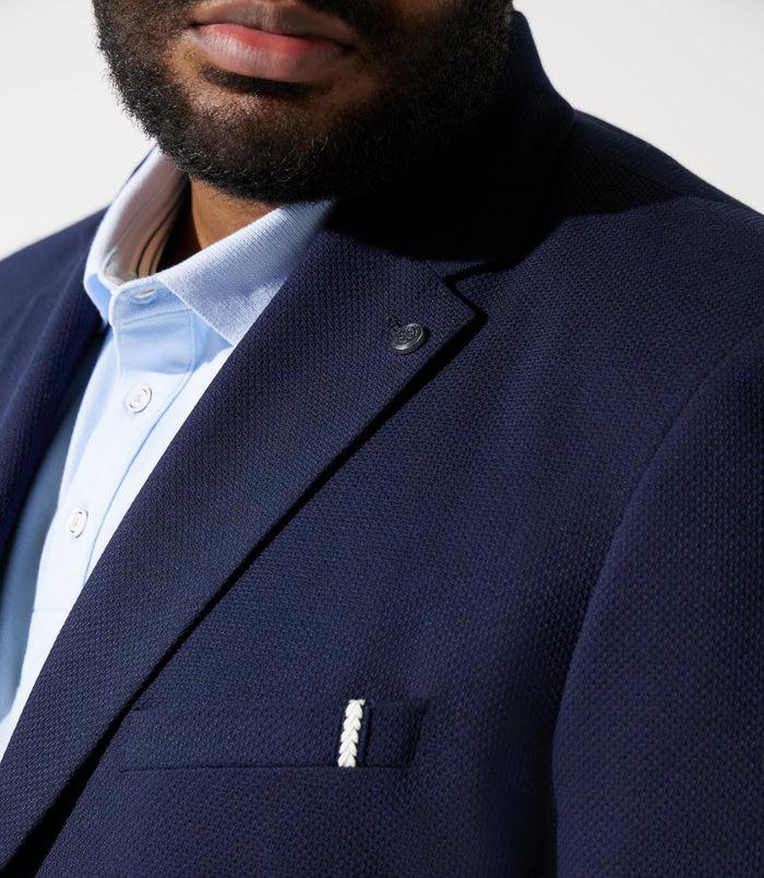 Izac Veste Casual Marine ASTIBT