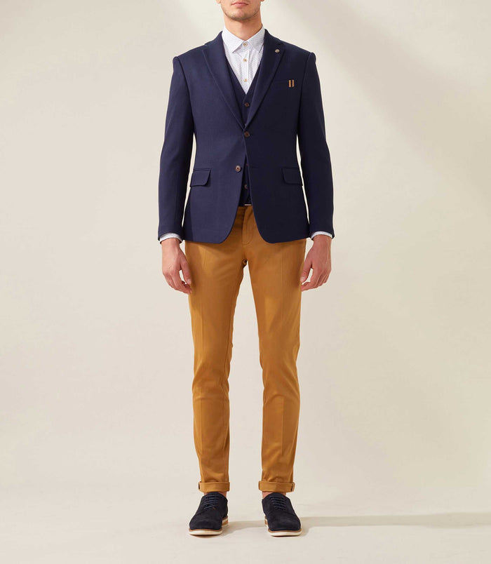 izac Veste casual marine "Emirage"