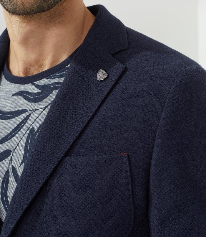 Izac Veste Casual Marine "Montagne"