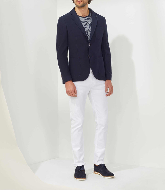 Izac Veste Casual Marine "Montagne"