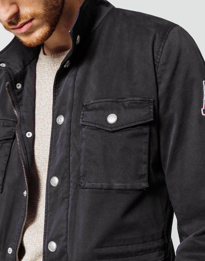 Izac Veste Casual Marine "Tabloid"